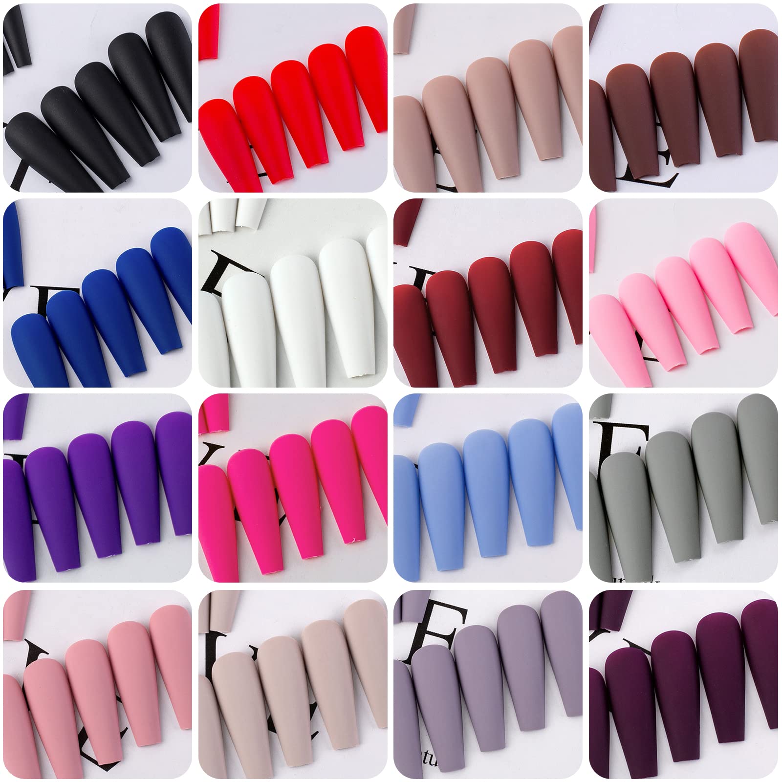 Artificial Nails Pack of 576 Nails