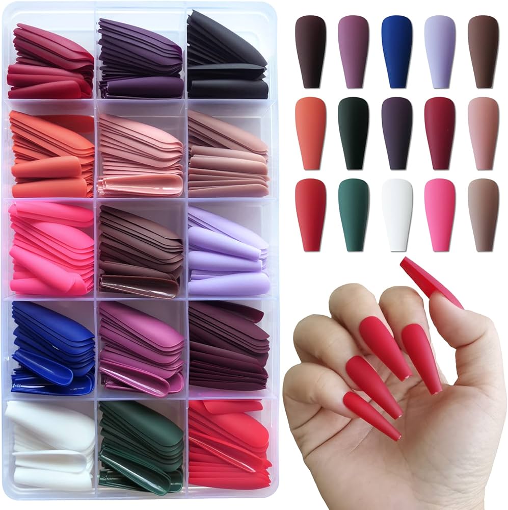 Artificial Nails Pack of 576 Nails