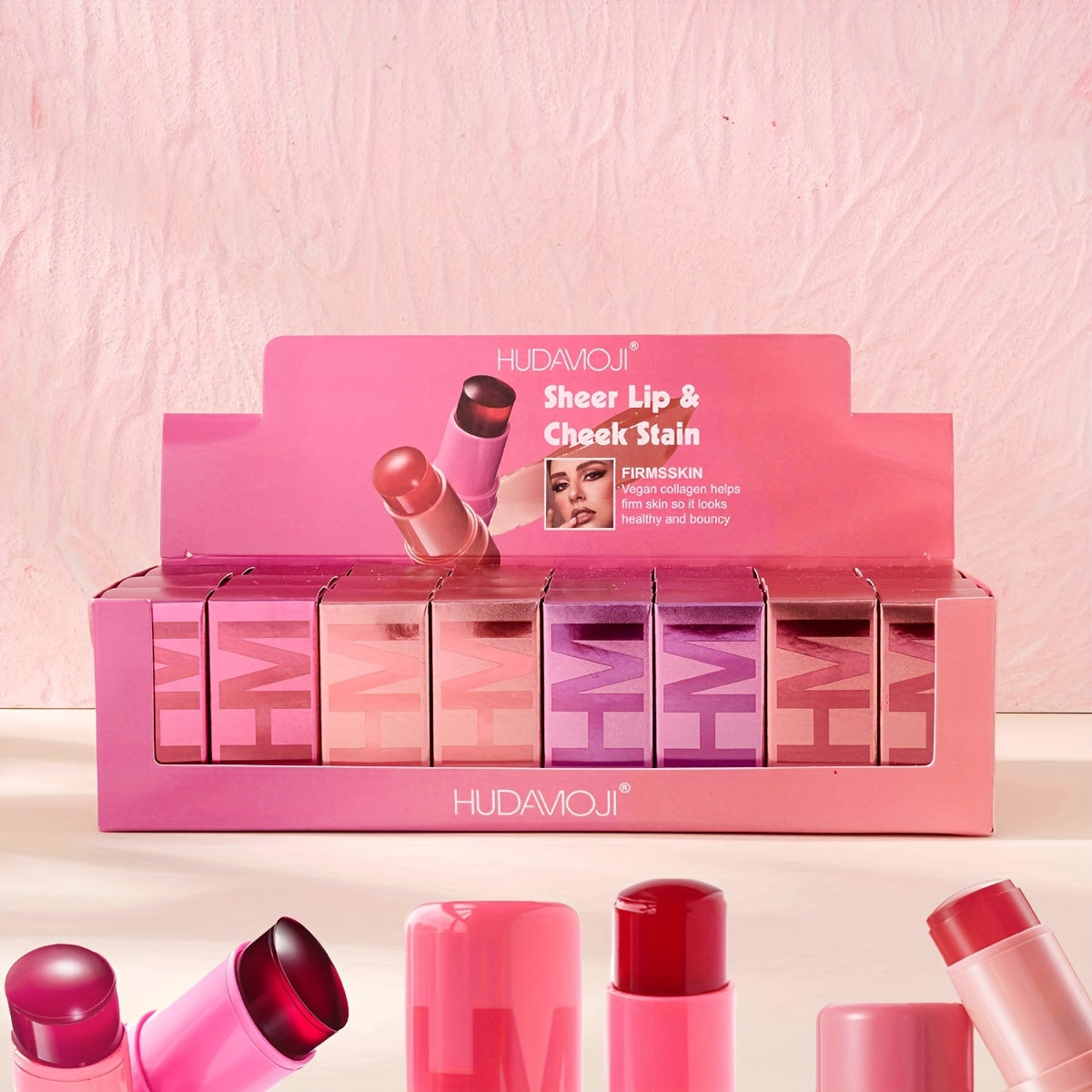 HUDAMOJI LIP COOLING WATER JELLY TINT - SHEER LIP + CHEEK STAIN