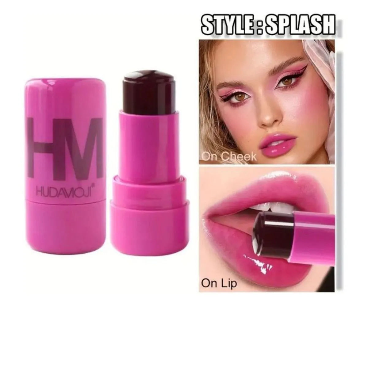 HUDAMOJI LIP COOLING WATER JELLY TINT - SHEER LIP + CHEEK STAIN