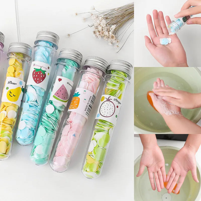 Disposable Mini Soap Paper (1pcs)