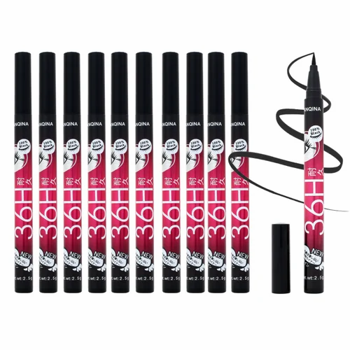 Yanqina 36H Black Waterproof Pen Liquid Eyeliner