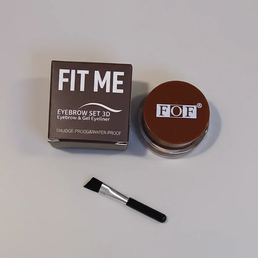 Fit Me 3D Eyebrow &amp; Gel Eyeliner