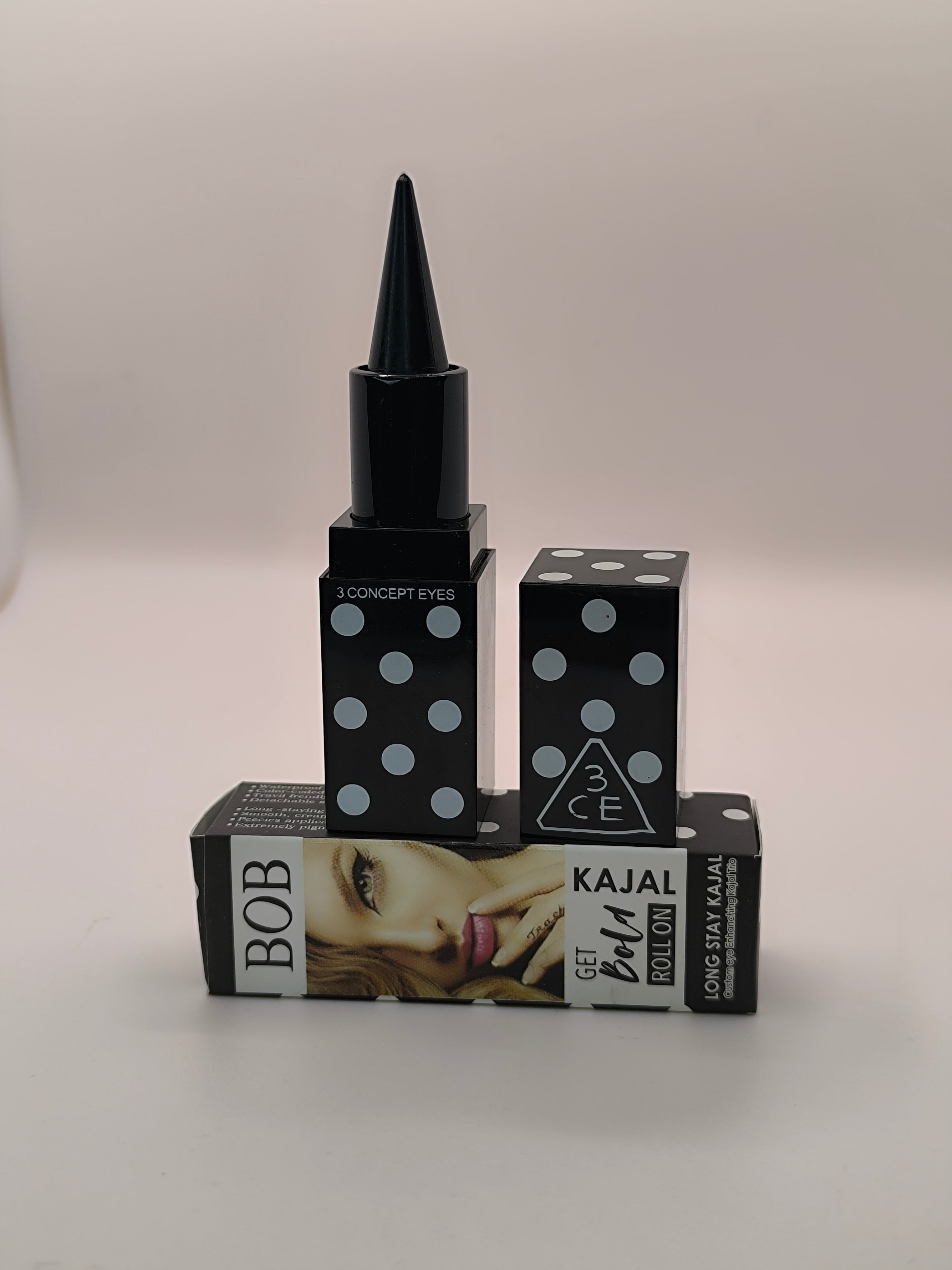 BOB Eye Enhancing Black  White Kajal