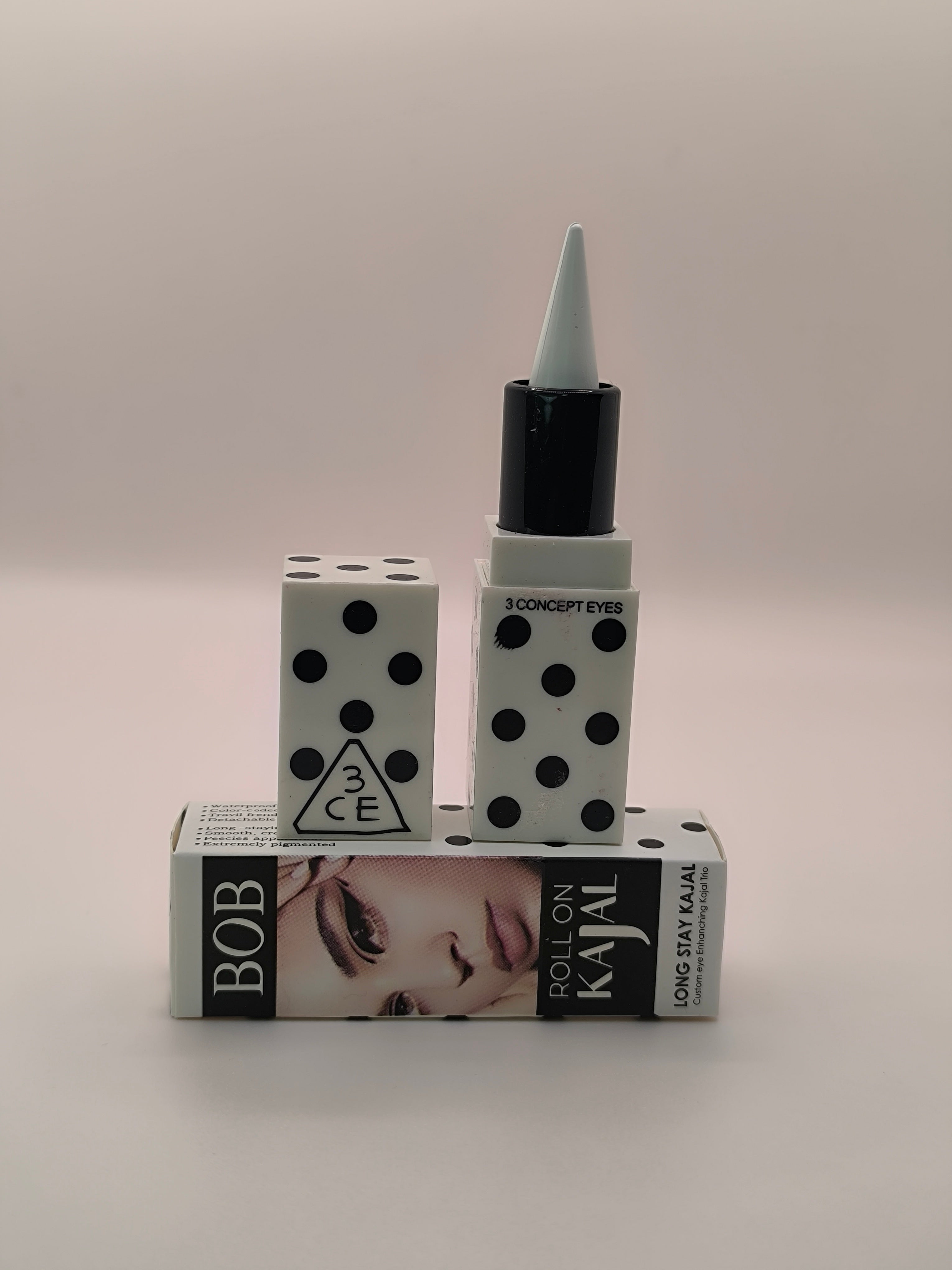 BOB Eye Enhancing Black  White Kajal