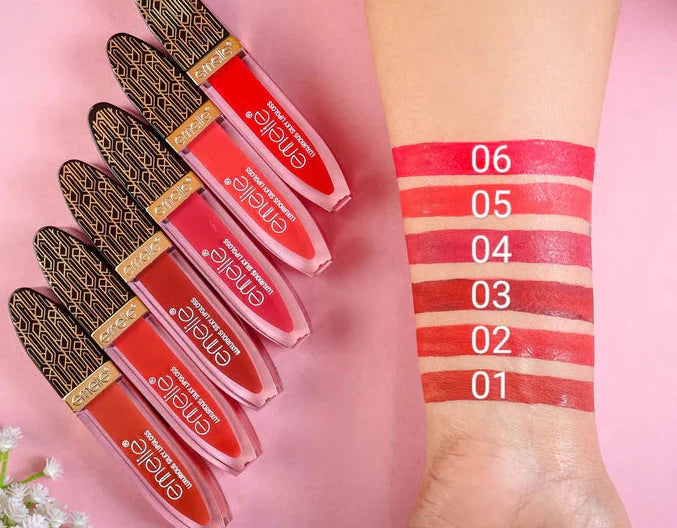 Emelie Silk Lip Gloss (6pcs Set)