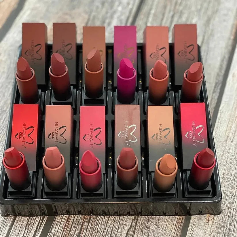 12 MATTE LIPSTICK SET | HUDA BEAUTY