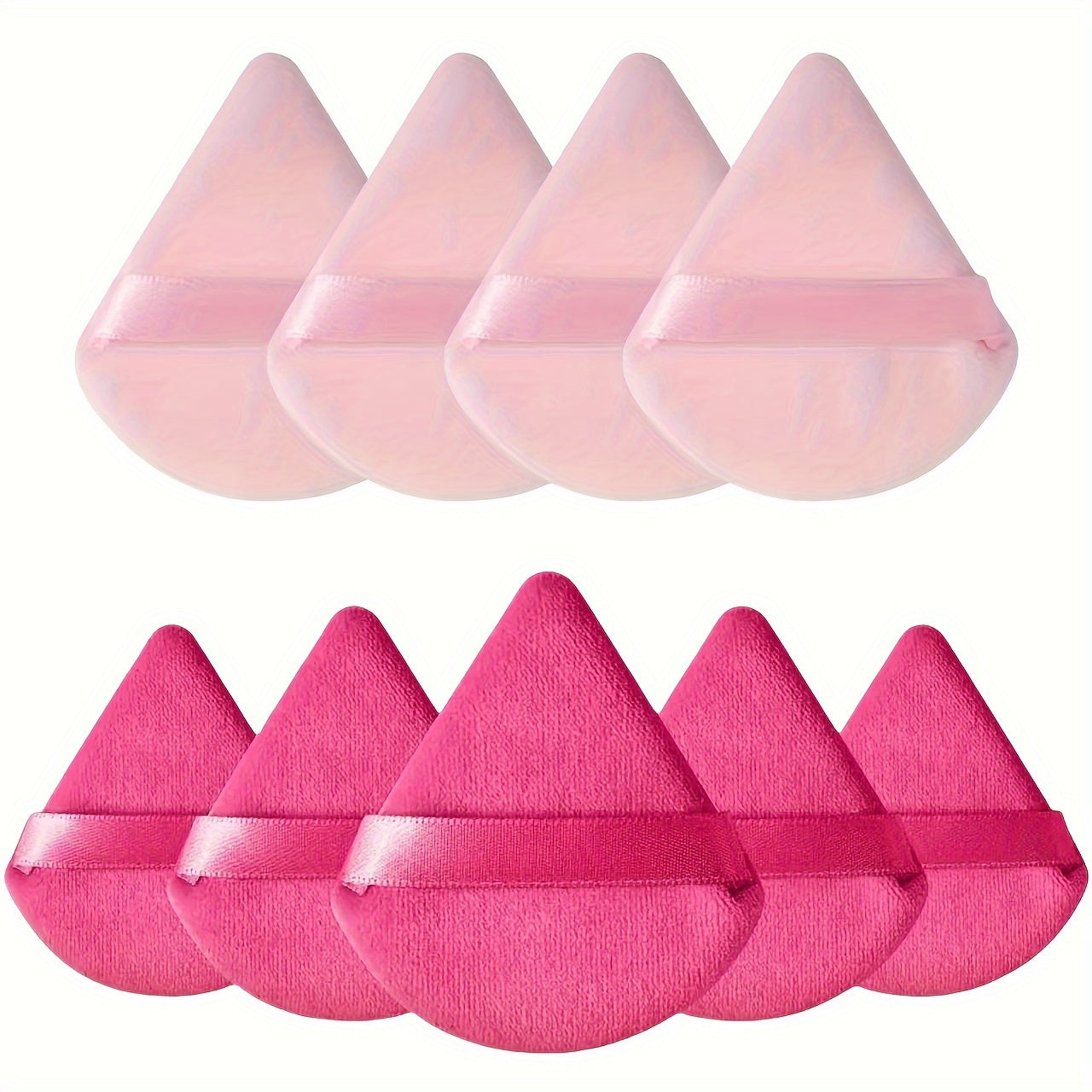 2 in 1 triangle makeup Puff ( Random color )