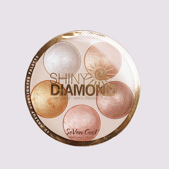 Shiny Diamon 5 Color Highlighter Palette