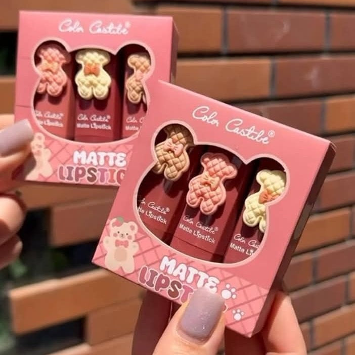 Color Castle Matte Lipsticks ( 3 Color )