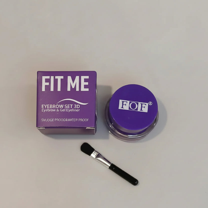 Fit Me 3D Eyebrow &amp; Gel Eyeliner