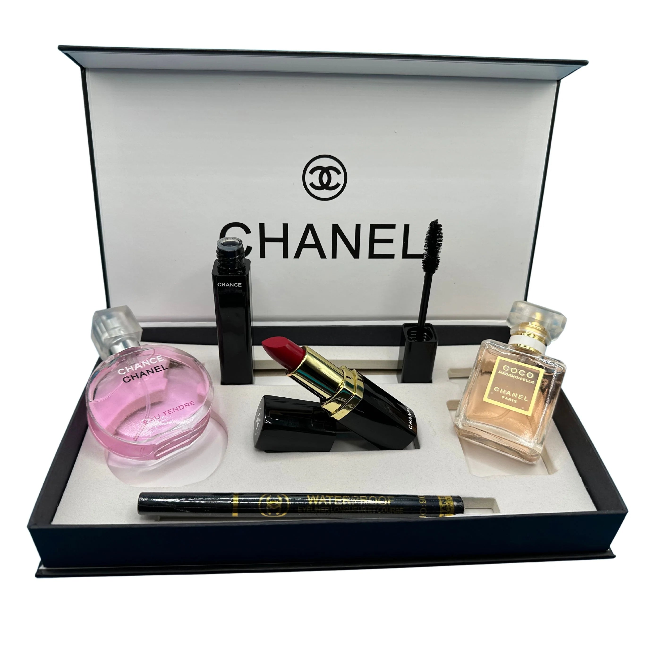 Chanel In Gift Set Makeup Perfume Box