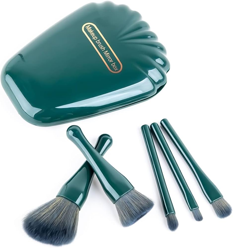 Shells Makeup Brush Mirror Box