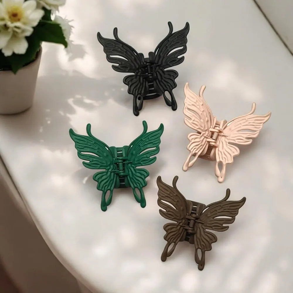 Butterfly Matte Hair Clips