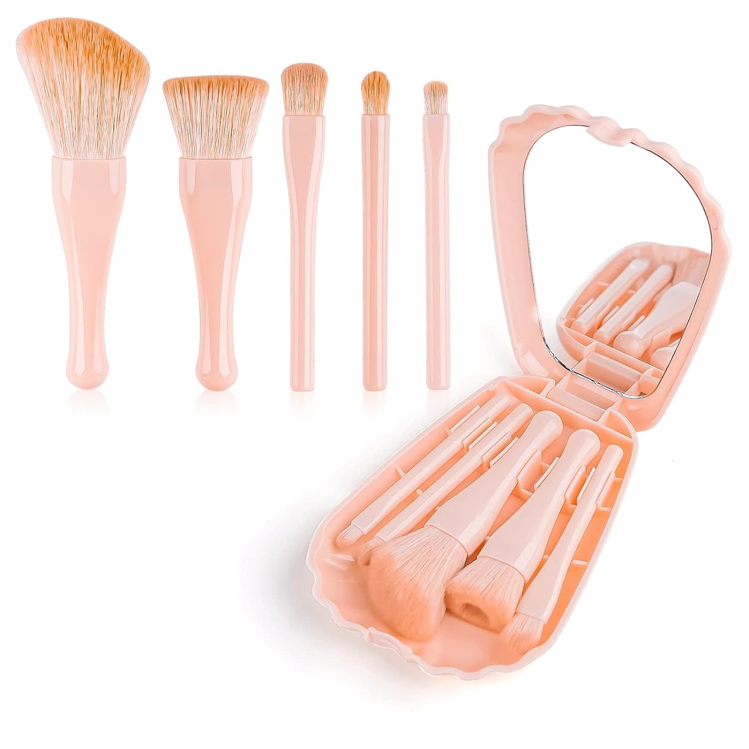 Shells Makeup Brush Mirror Box