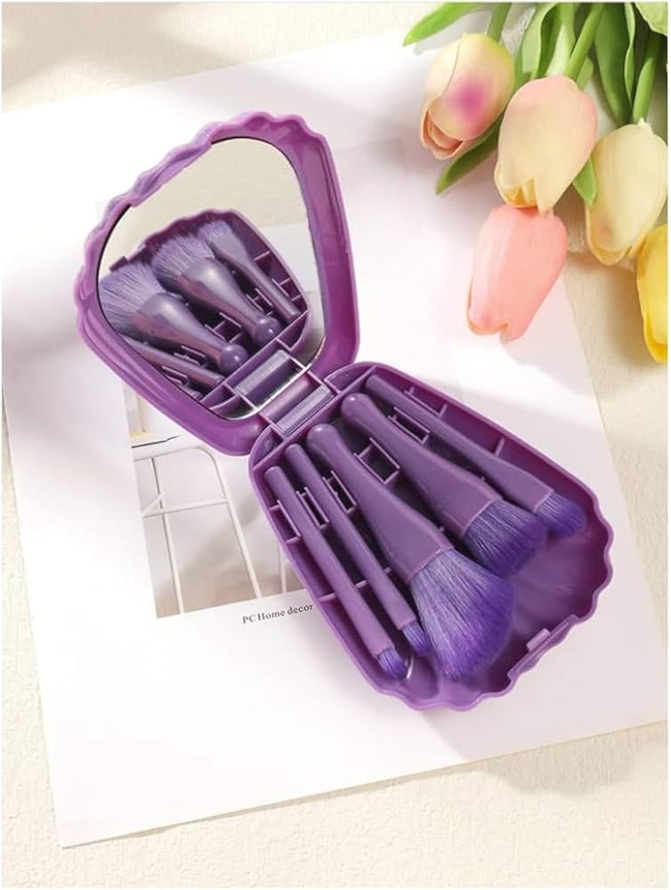 Shells Makeup Brush Mirror Box