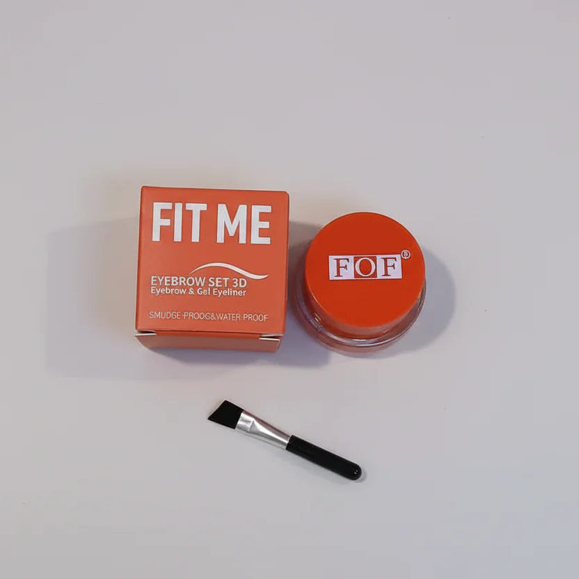 Fit Me 3D Eyebrow &amp; Gel Eyeliner