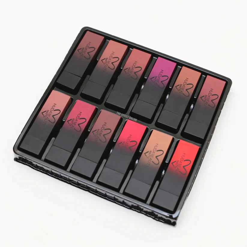 12 MATTE LIPSTICK SET | HUDA BEAUTY