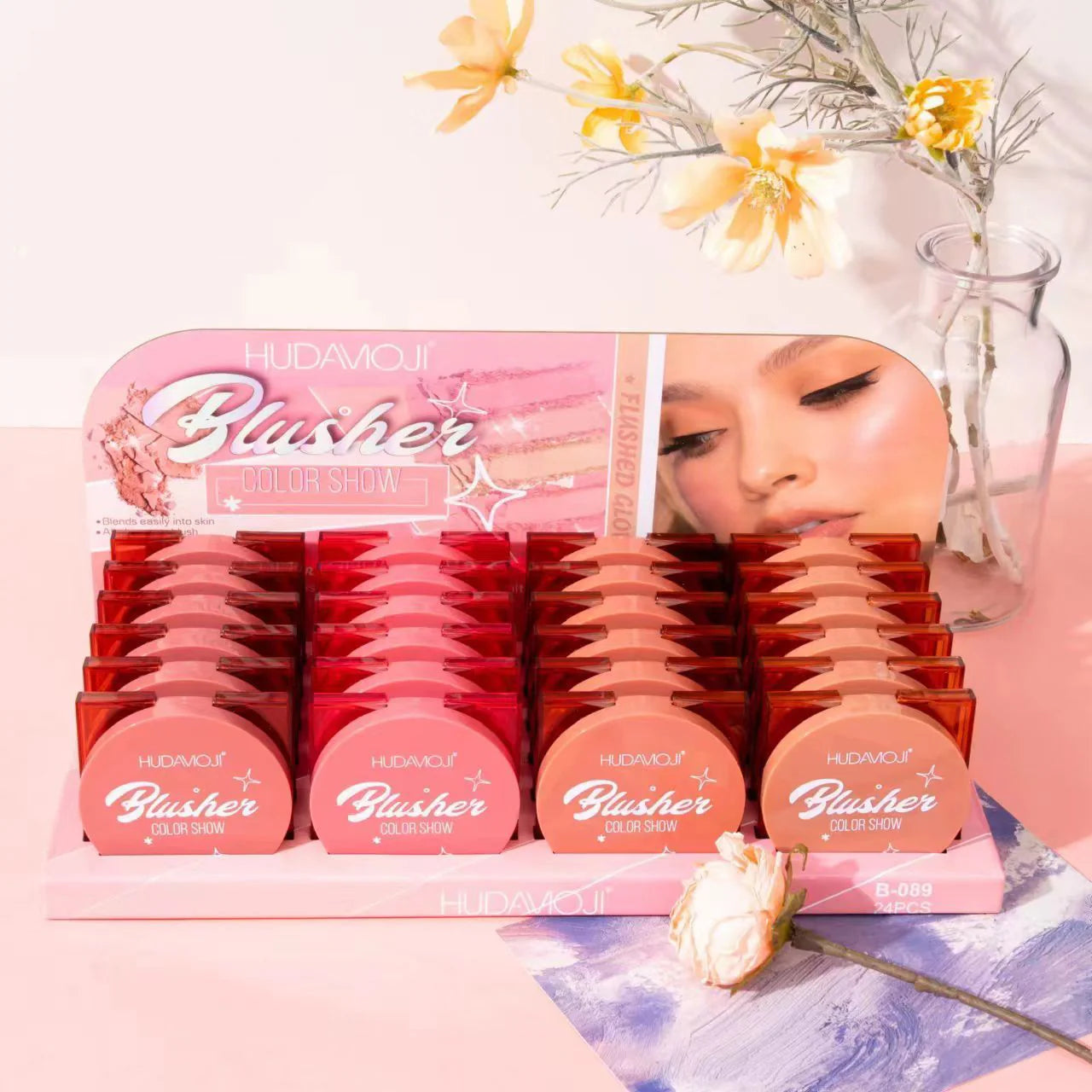 Hudamoji Blusher Color Show Blushon