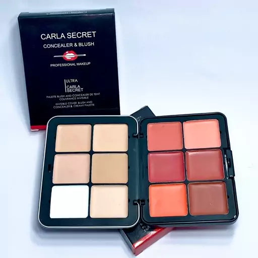 Carla Secret Cream Blush And Concealer Palette