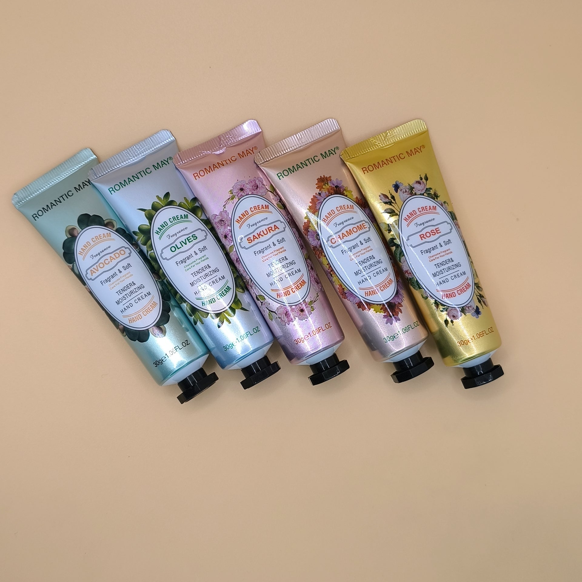 Romantic May Moisturizing Hand Creams 5 in 1