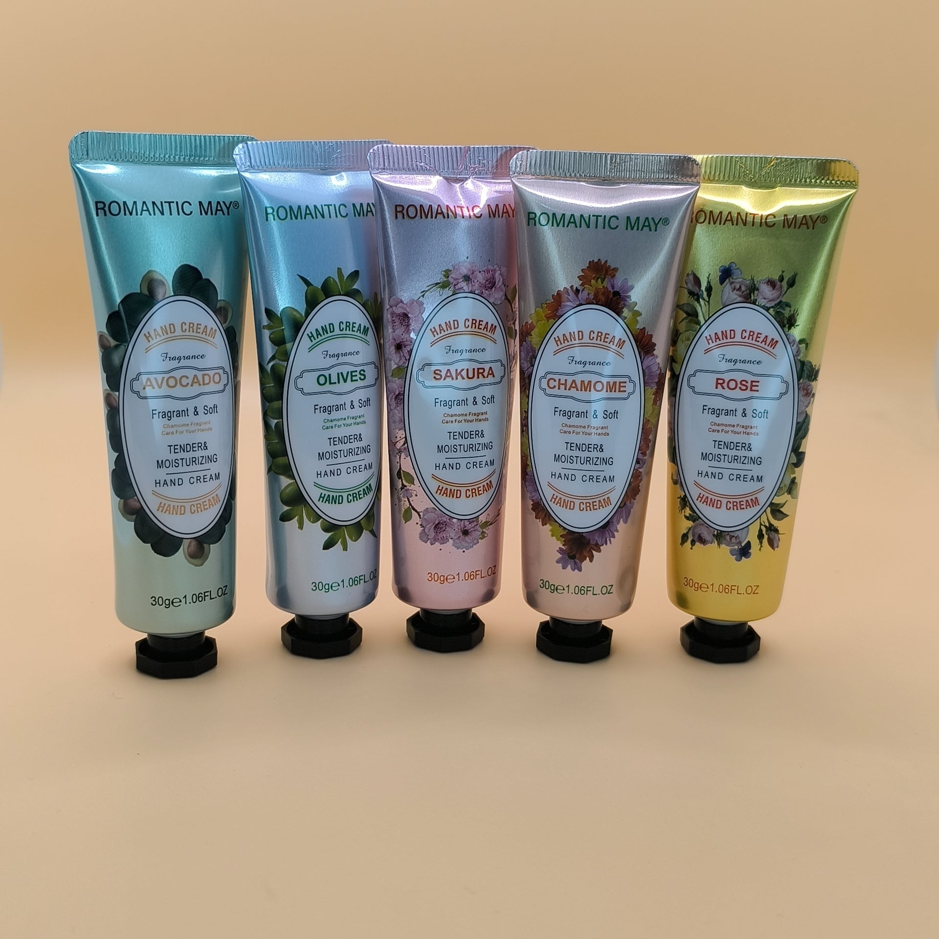 Romantic May Moisturizing Hand Creams 5 in 1