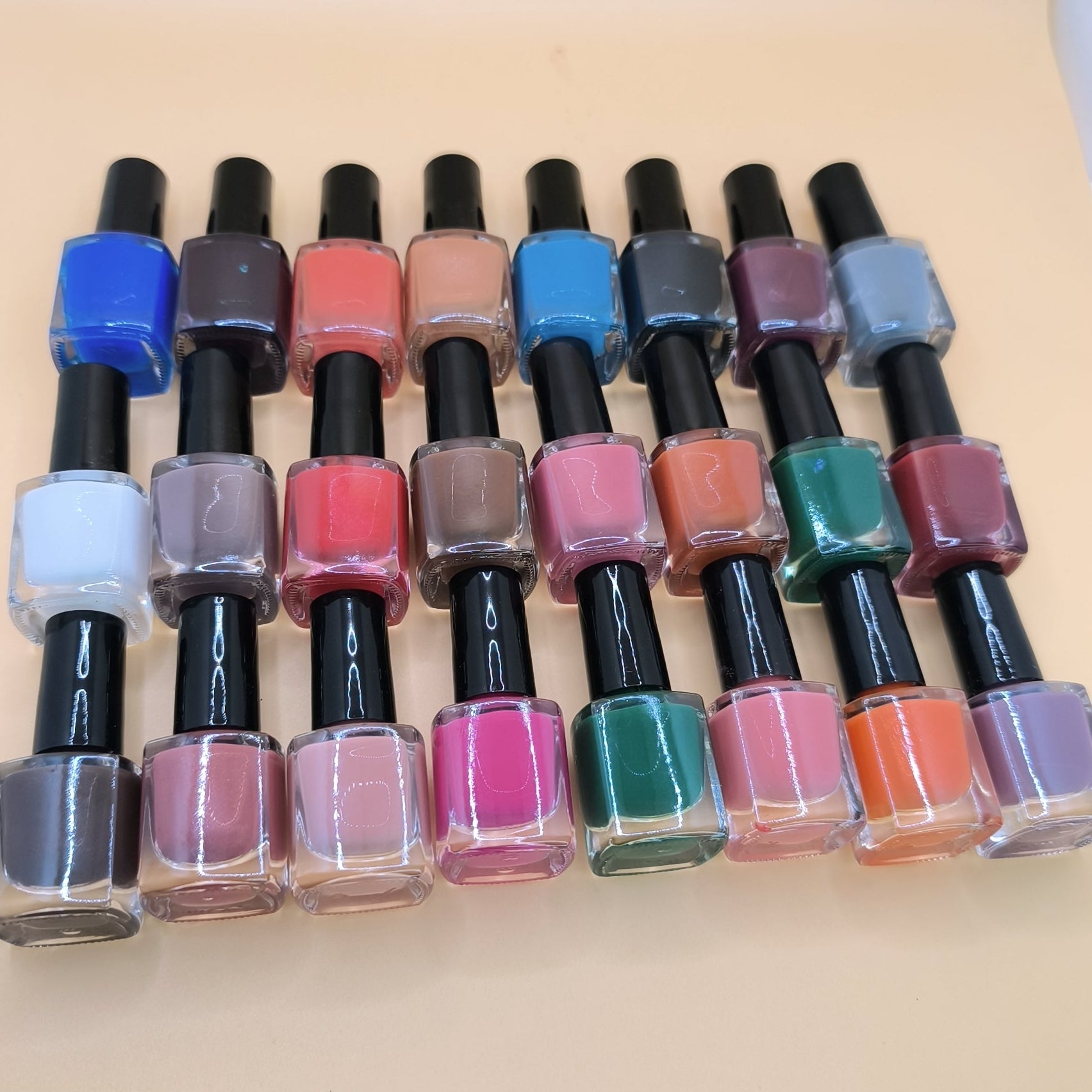 24pcs Peel Off Nail Polish