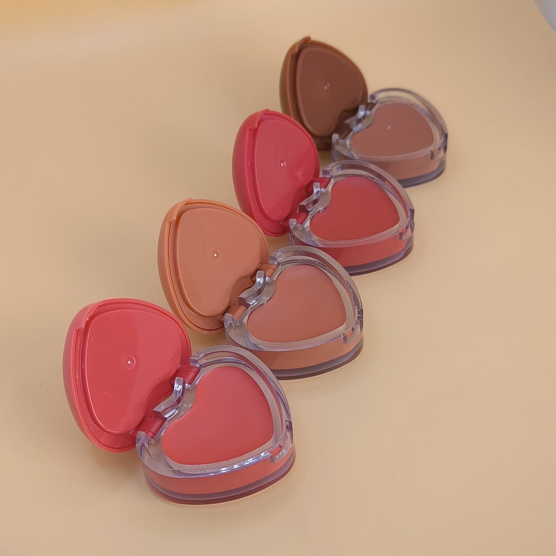 Hudamoji heart-2 in 1 cream blushe