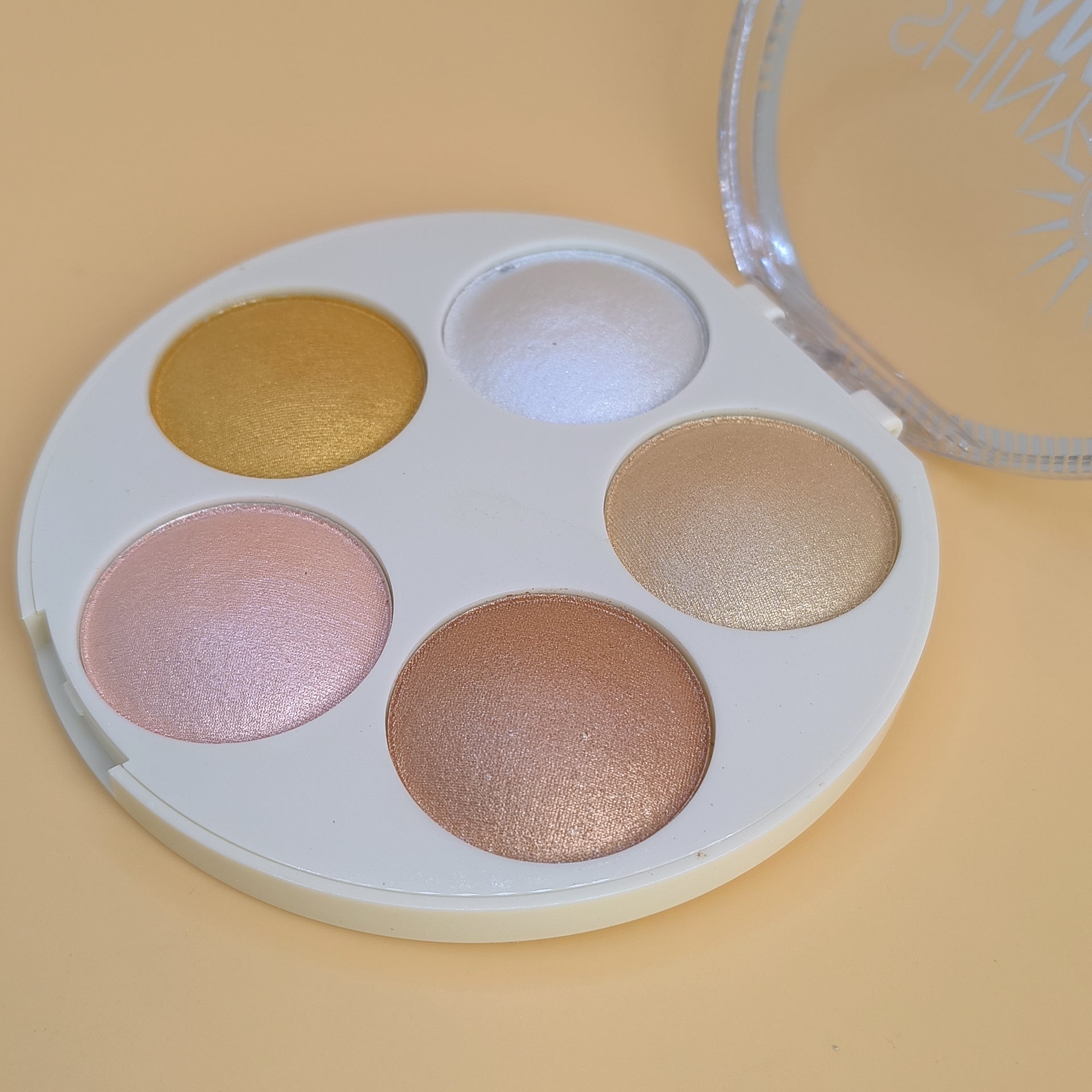 Shiny Diamon 5 Color Highlighter Palette