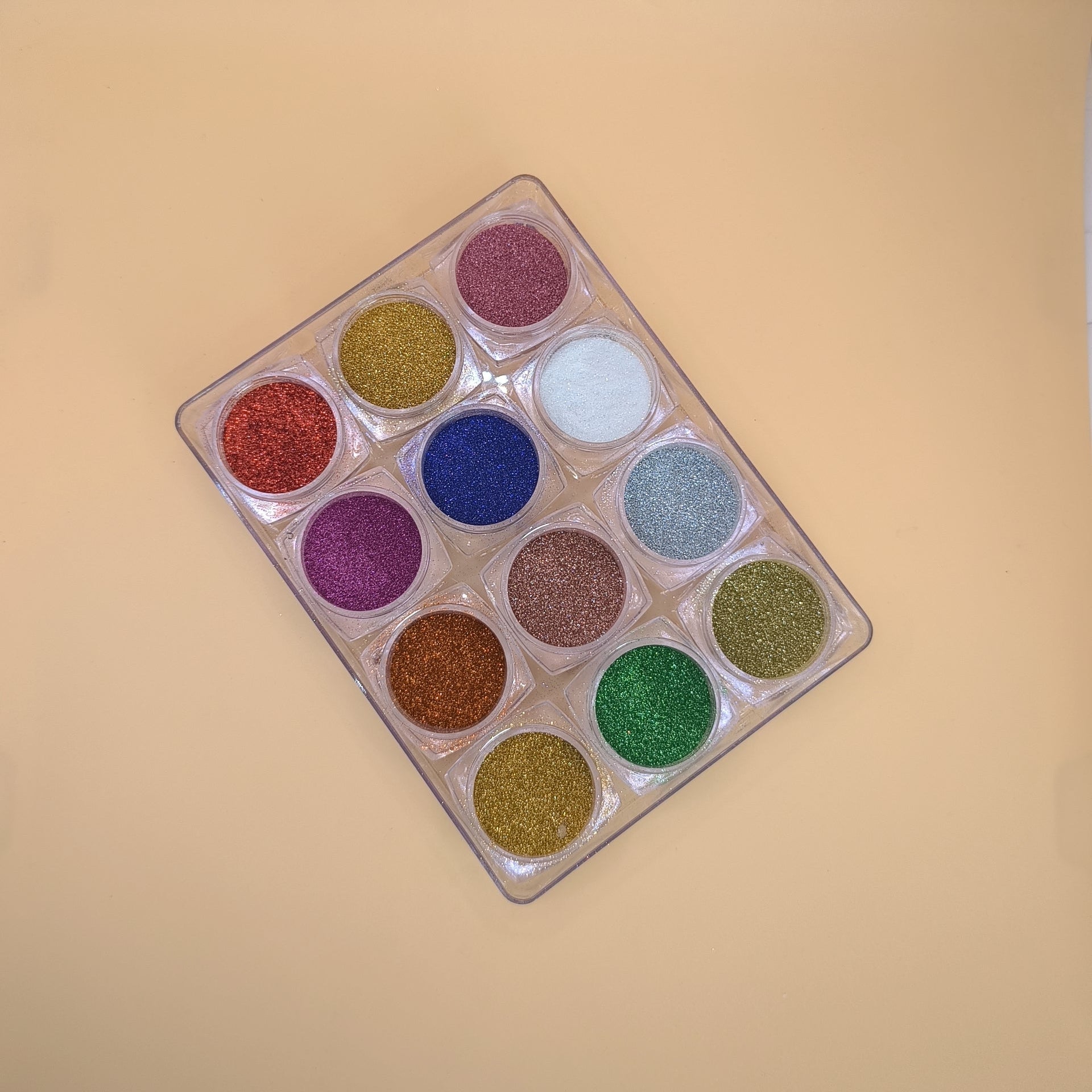 12 Pcs Chunky Glitter