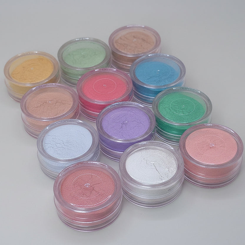 Pack of 12 Powder Eyeshadow Shimmer