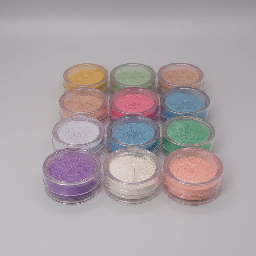 Pack of 12 Powder Eyeshadow Shimmer