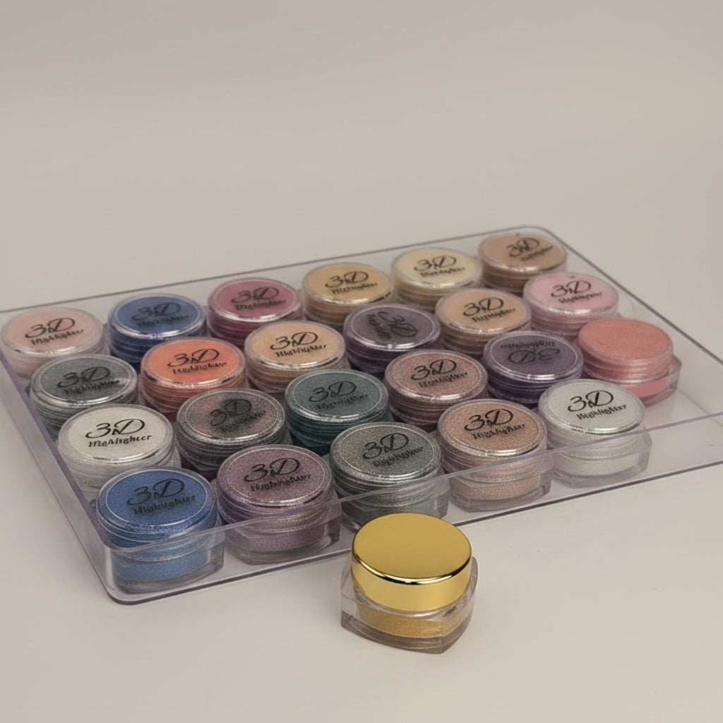 3D Highlighters Shimmer Pack Of 24