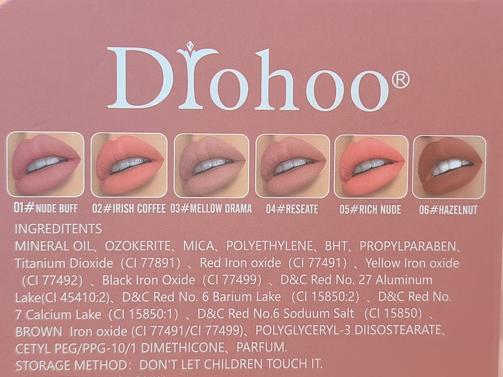 Drohoo Matte Lipstick