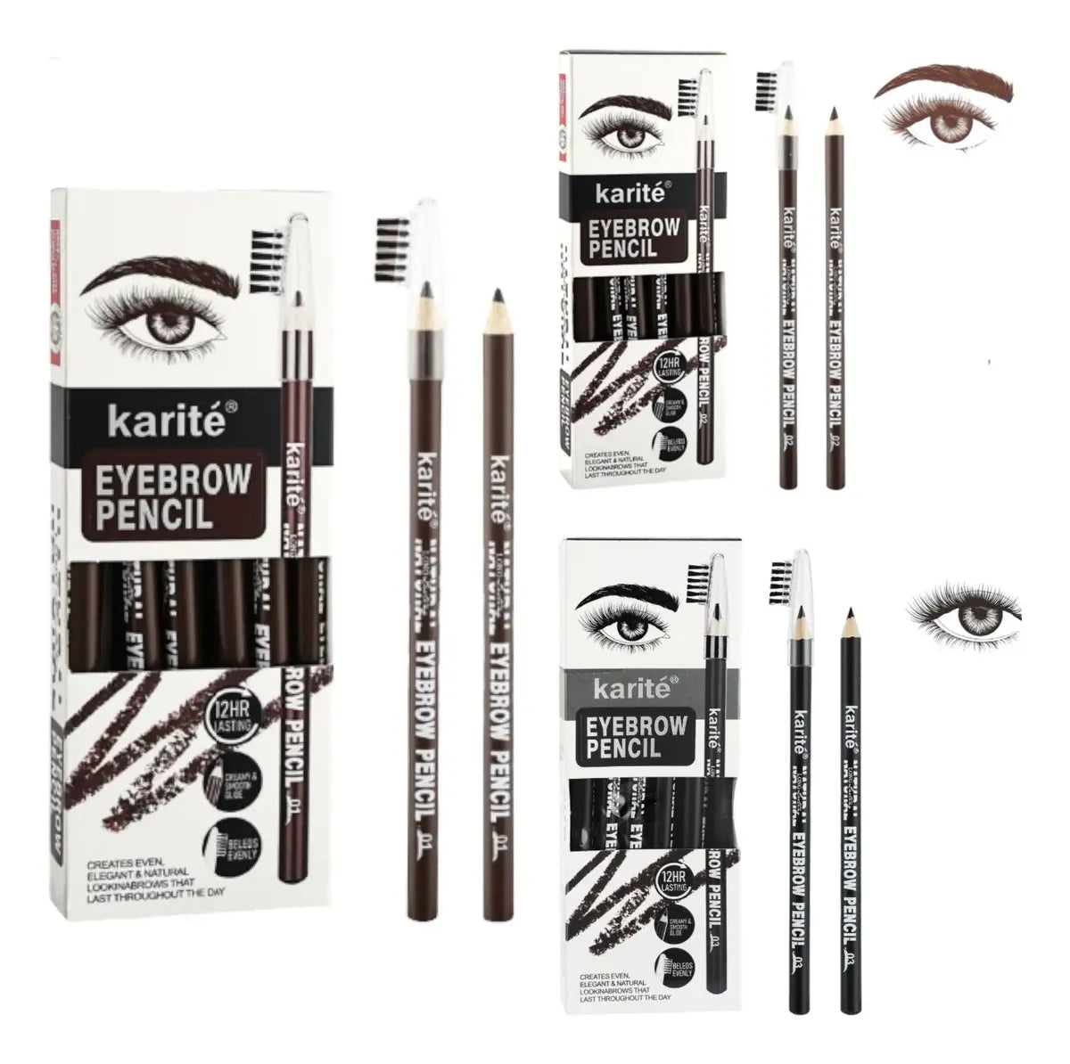 Eyebrow Pencil with brush 01