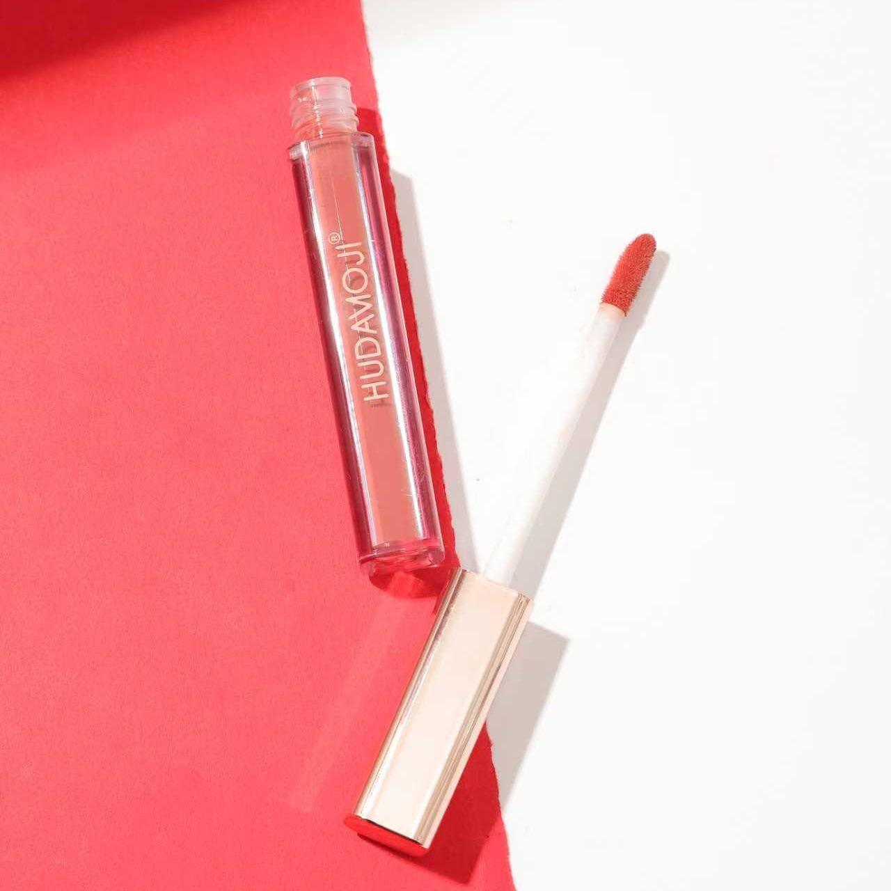 HUDAMOJI 12-Color Lip Gloss Set Matte Soft Fog Lip Liquid Lipstick