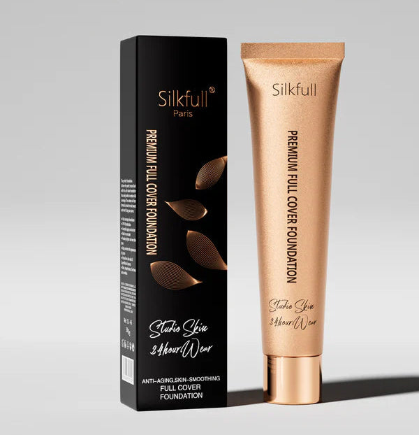 Silkfull Full Coverage Foundation Perfect for Dry skin 1#