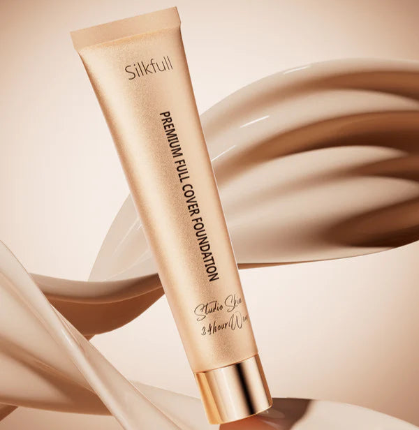 Silkfull Full Coverage Foundation Perfect for Dry skin 1#