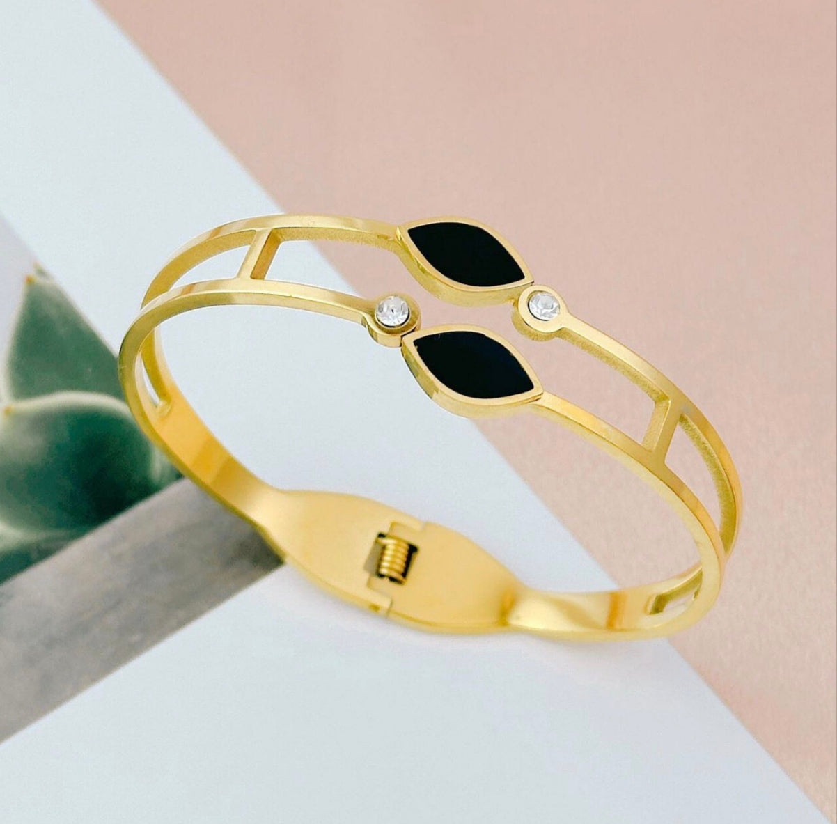 Stainless Steel Hand Bracelets Hollow