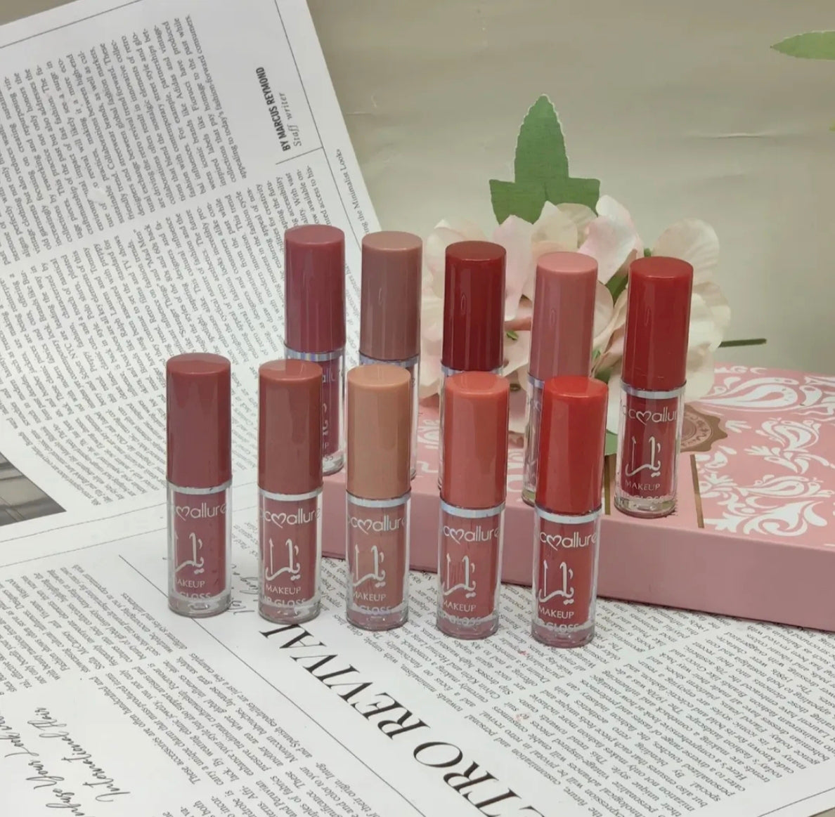 Moccallure Lip Gloss Kit