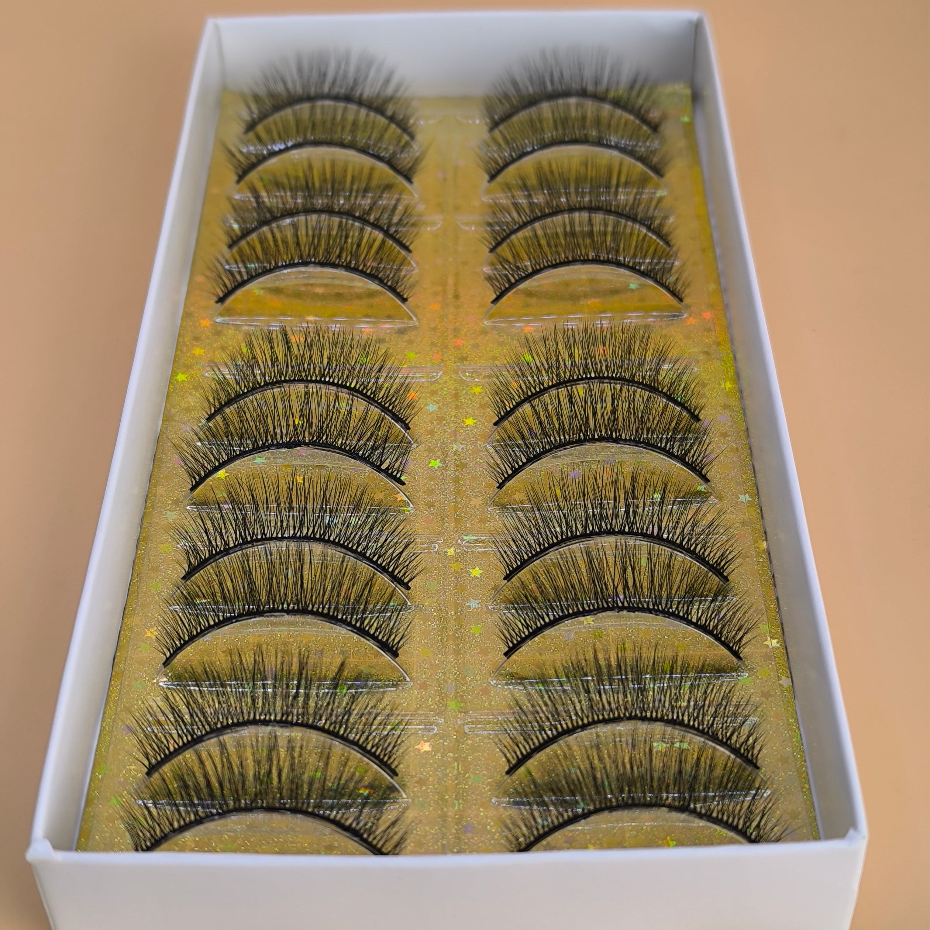 3D Anjieer Hand Made Lashes 10 Pair
