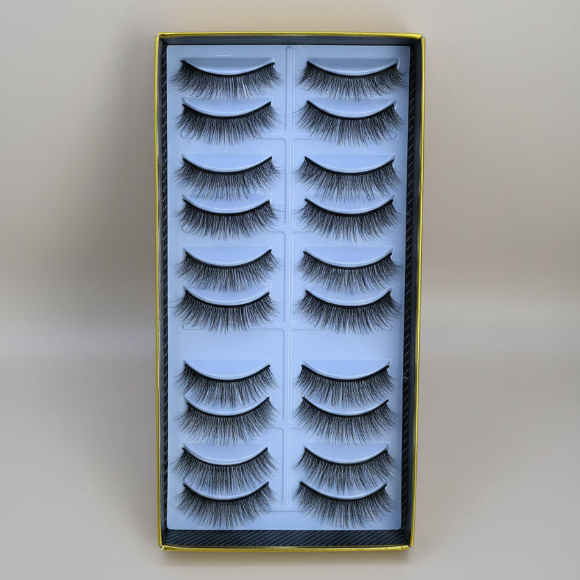 3D Hand Made Lashes 10 Pair