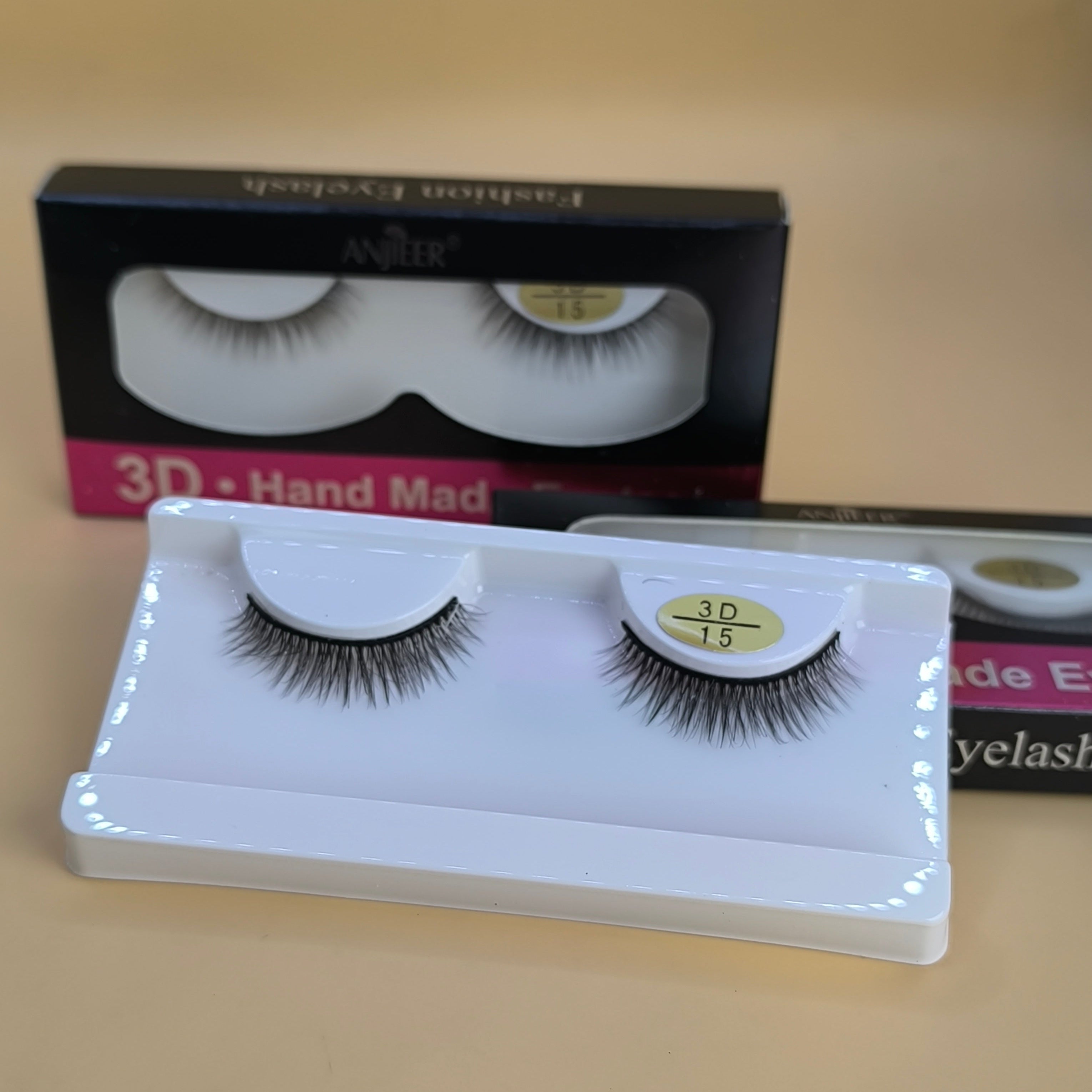 Anjieer 3D Hand Made Lashes 10 Pair