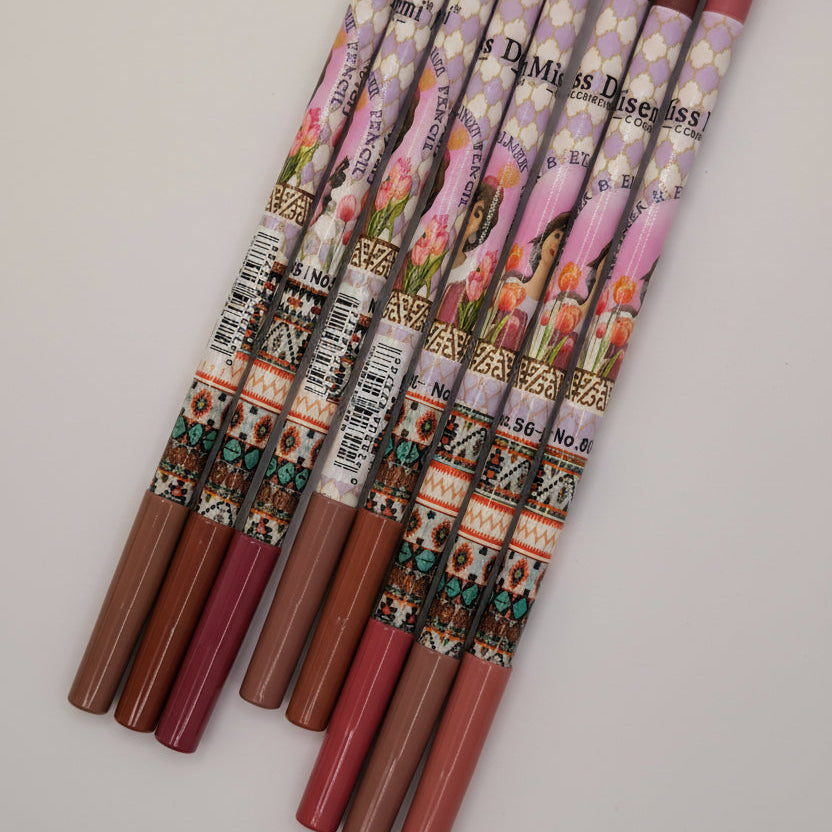 Miss Demi matte lip liner pencils