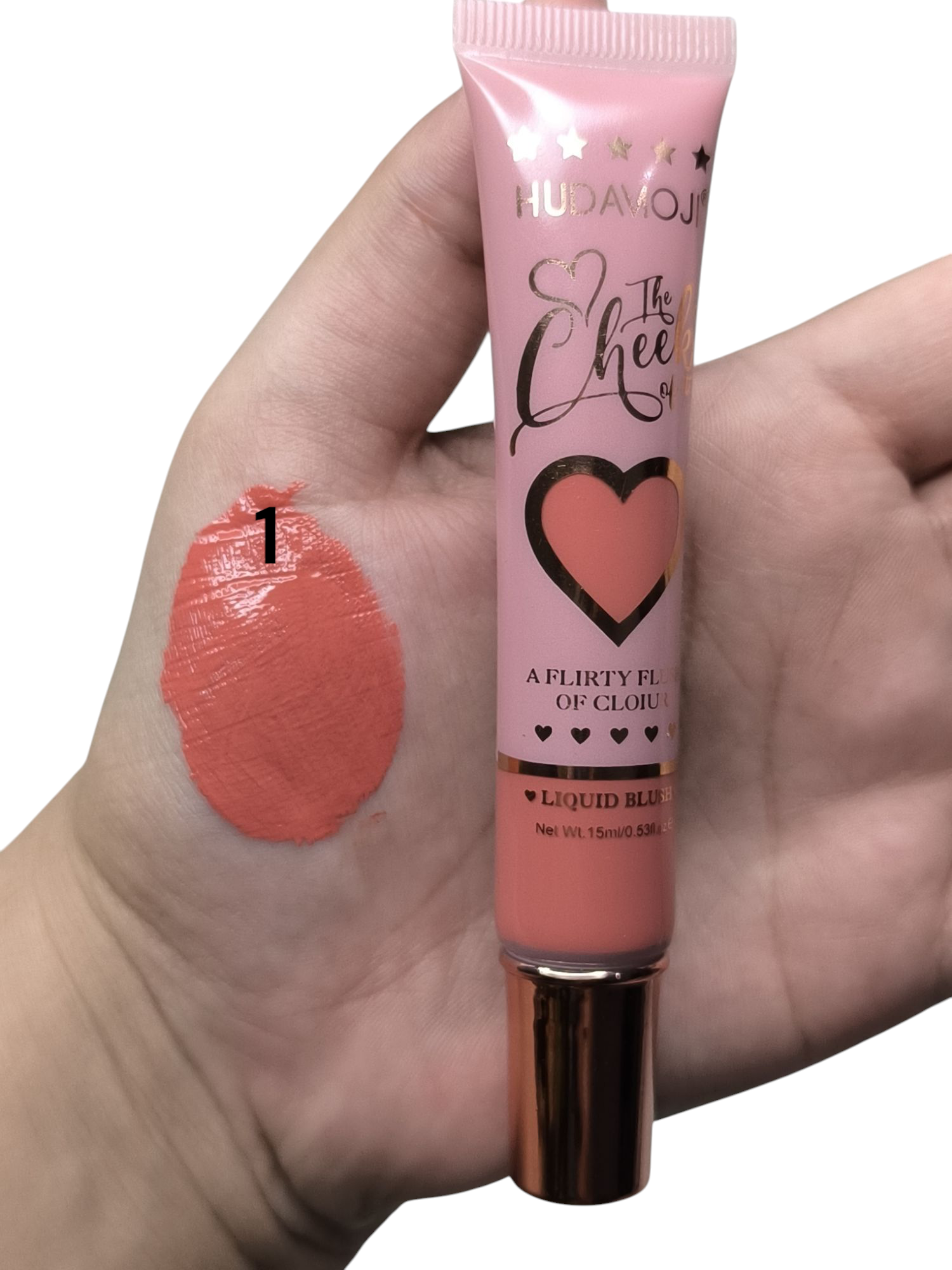 Hudamoji Cheek Liquid Blush (1 piece)