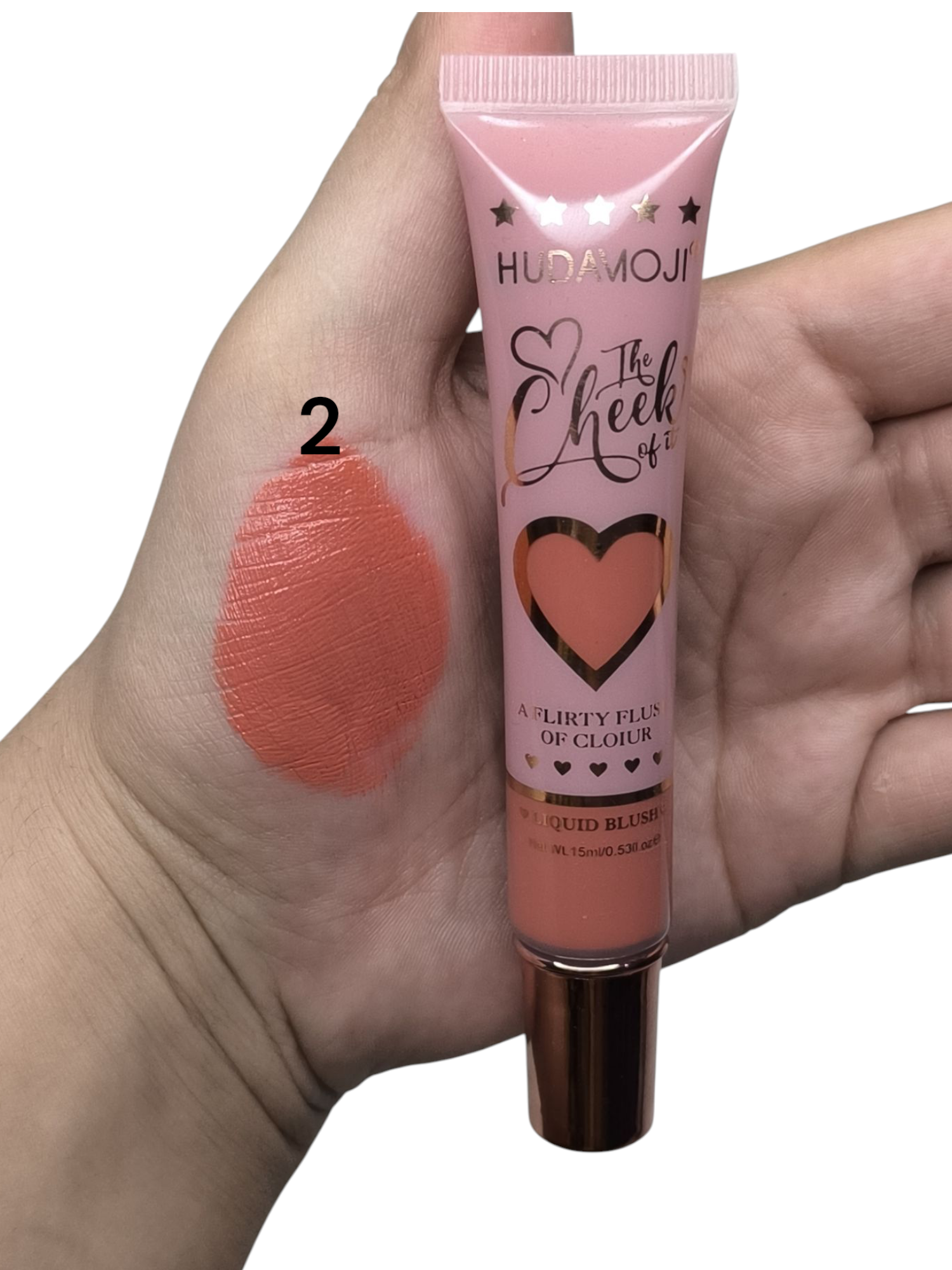 Hudamoji Cheek Liquid Blush (1 piece)