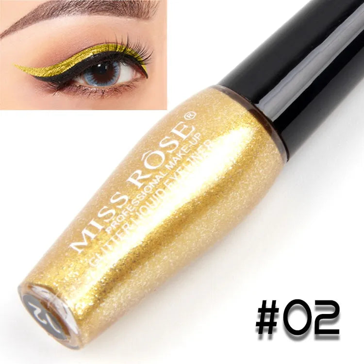 Miss Rose colored liquid eyeliner