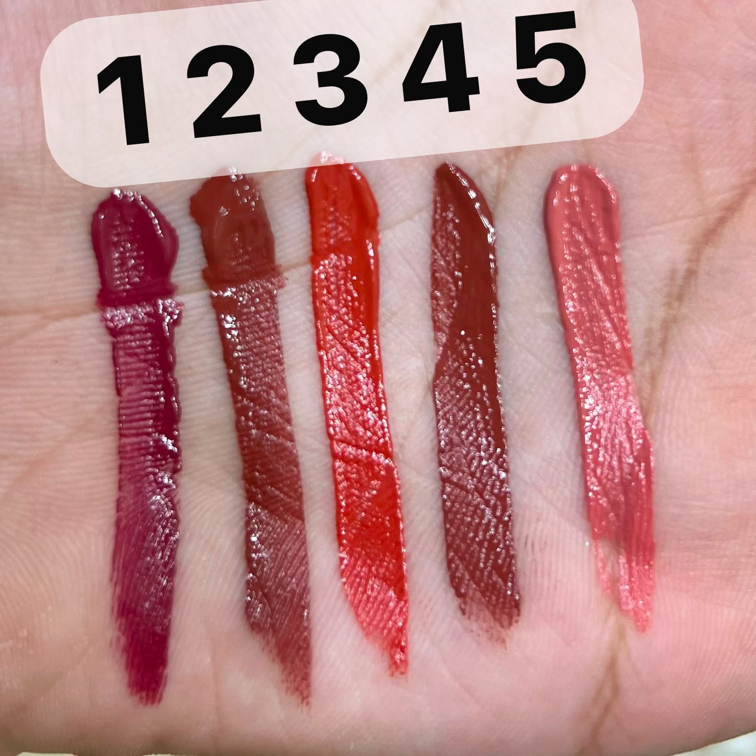 Magic Casa 5-in-1 Chocolate Lip Glaze set