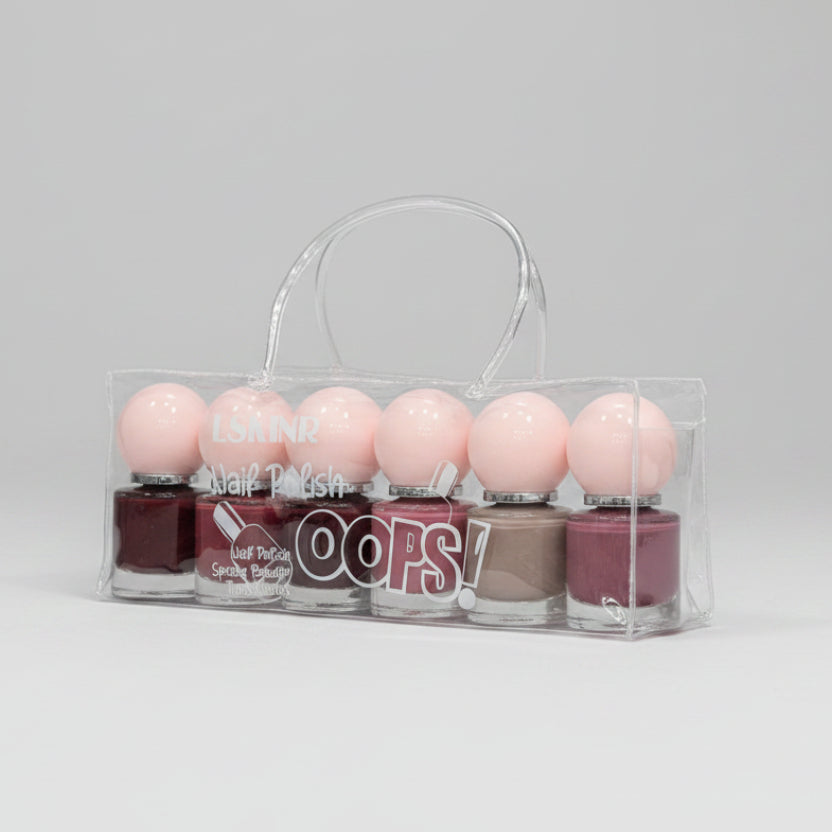 OOPS Mini Nail Polish set 6-piece