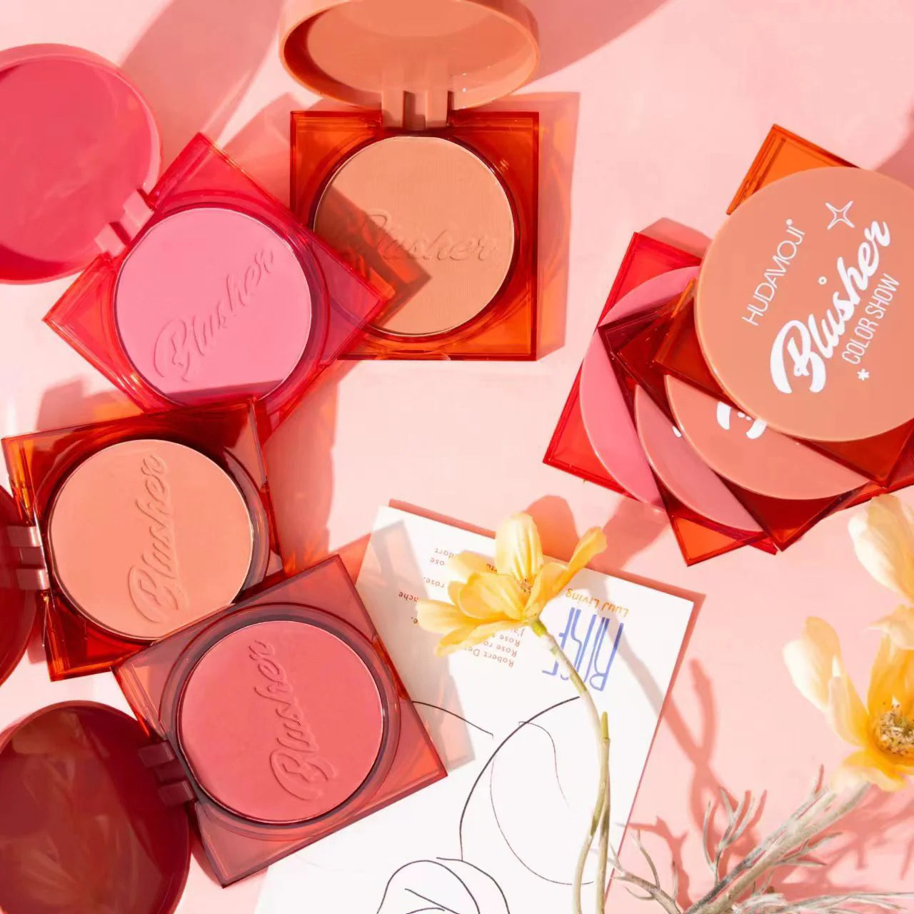 Hudamoji Blusher Color Show Blushon
